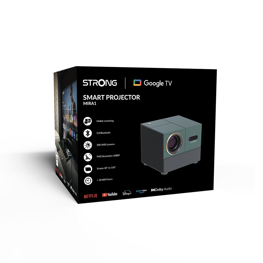 Projector Malta Strong FHD STREAMING PROJECTOR MIRA 1 – In-Ovate Malta