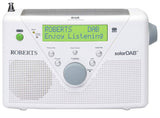 Roberts Solar DAB/DAB+/FM Clock Radio with Integral Solar Panel