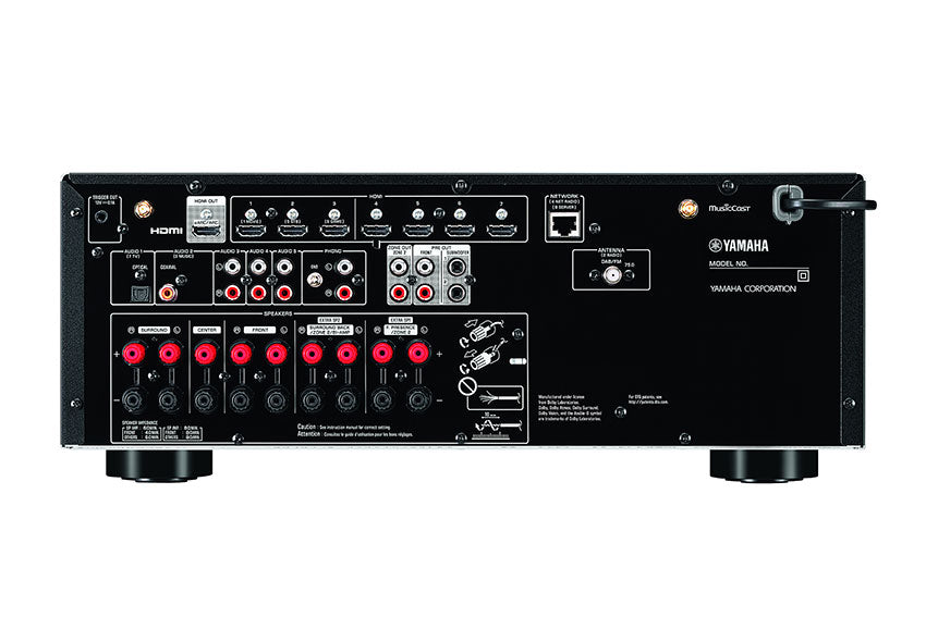 YAMAHA RX-V4A 5.2-Channel AV Receiver with 8K HDMI and MusicCast